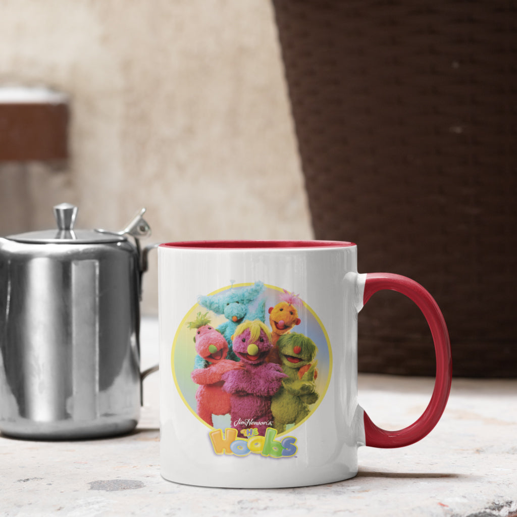 The Hoobs 70th Anniversary Coloured Mug