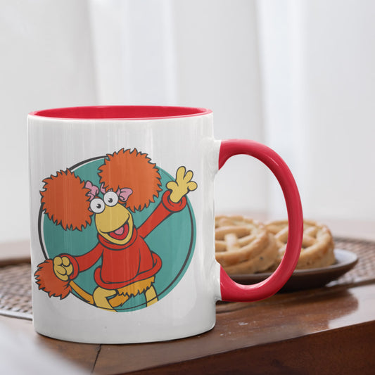 RED - Fraggle Rock Classic Coloured Mug