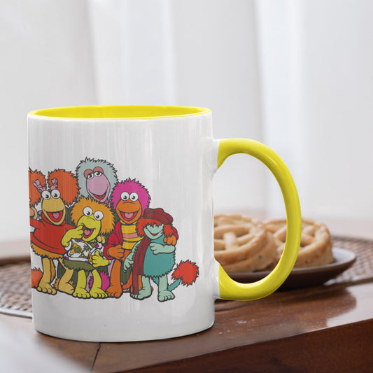 The Fraggles Coloured Mug