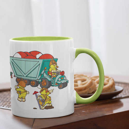 The Doozers - Fraggle Rock Coloured Mug