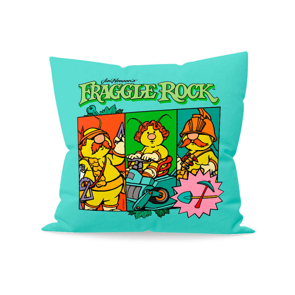 The Hardworking Doozers - Fraggle Rock Classic Cushion