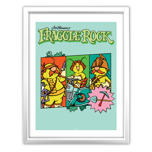 The Doozers & Tools - Fraggle Rock Classic Art Print