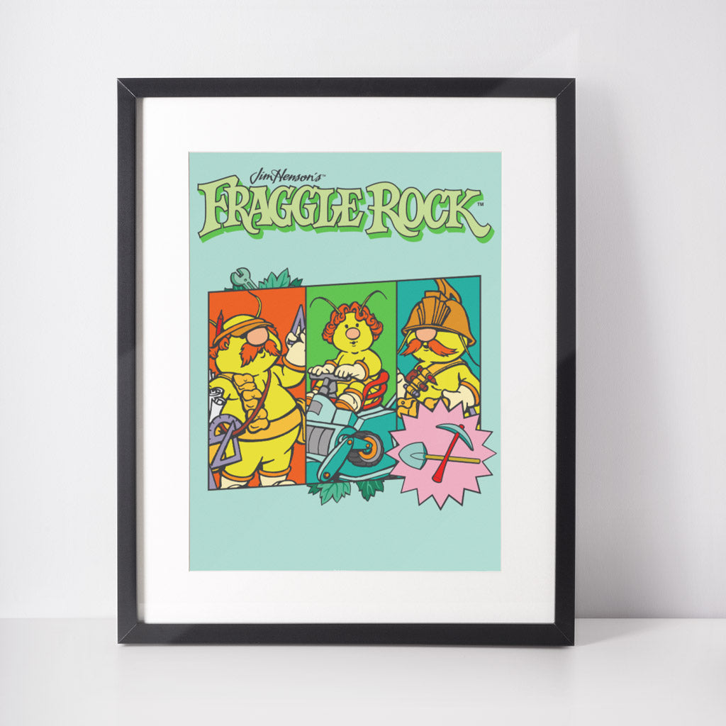 The Doozers & Tools - Fraggle Rock Classic Art Print