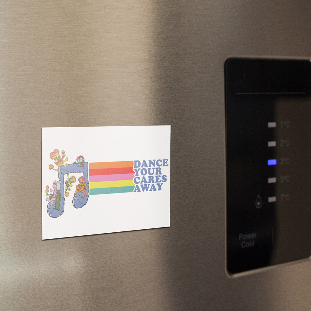 Dance Your Cares Away - Fraggle Rock Classic Magnet