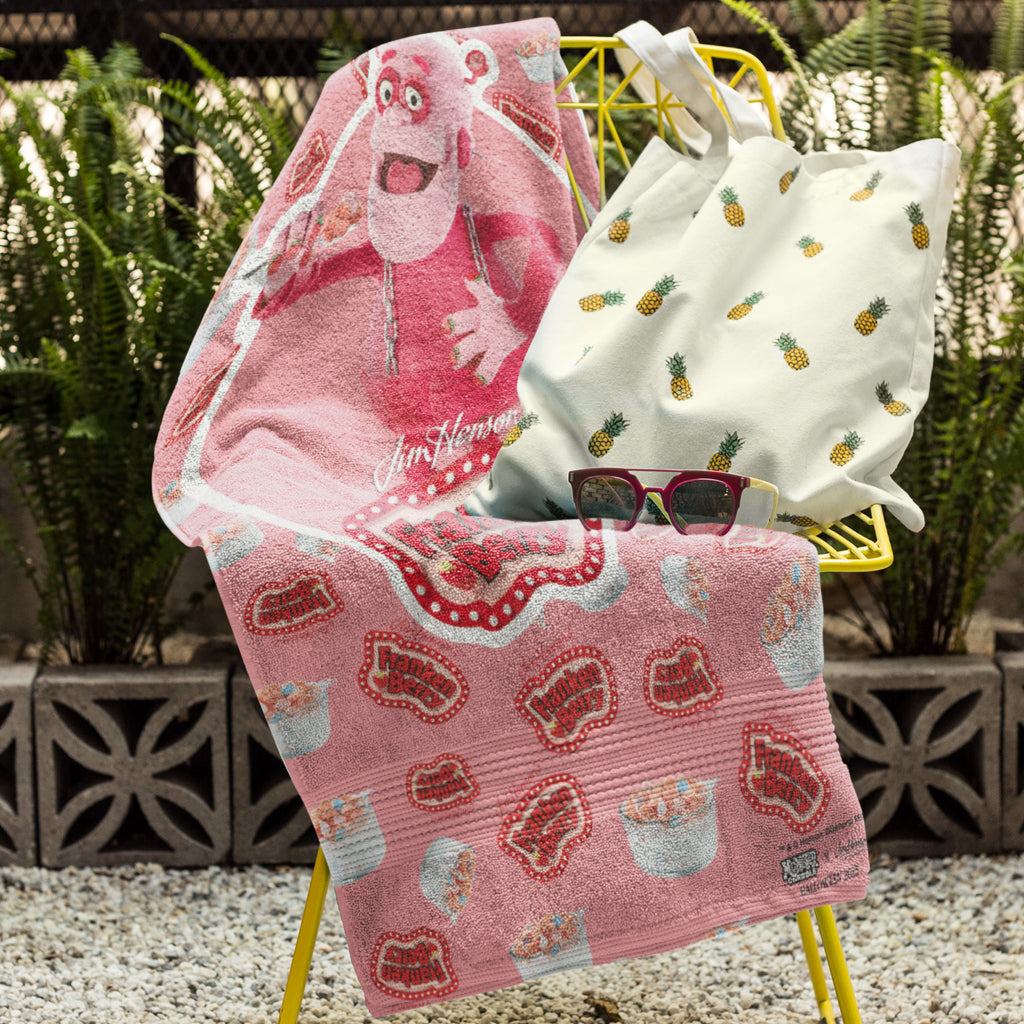 Franken Berry Beach Towel