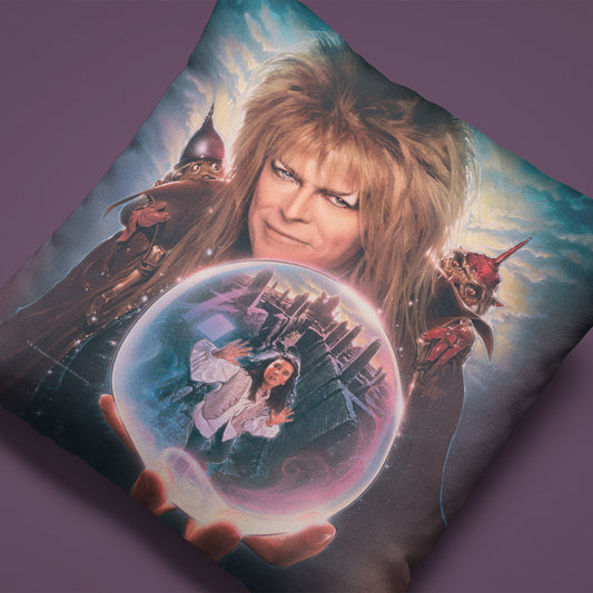 The Goblin King's Gaze - Labyrinth Cushion
