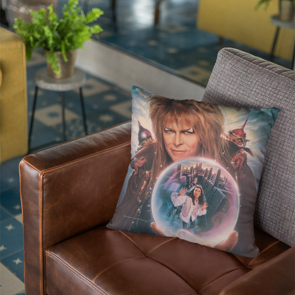 The Goblin King's Gaze - Labyrinth Cushion