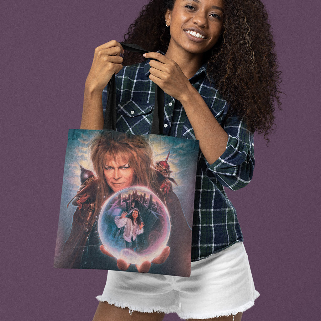 The Goblin King's Gaze - Labyrinth Tote Bag