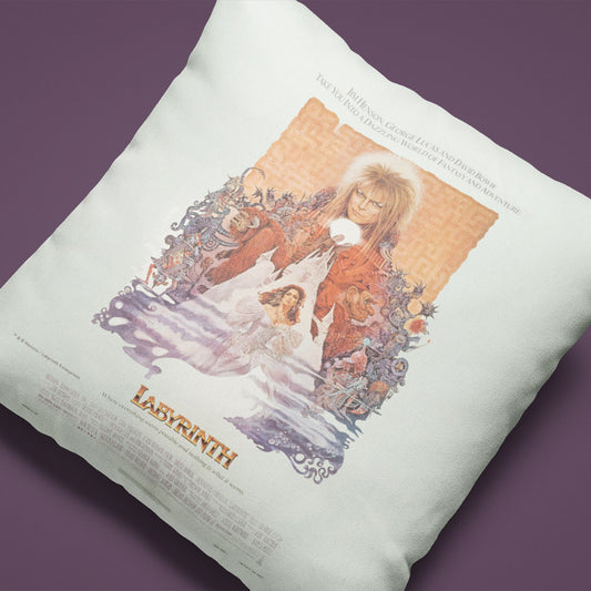 The Labyrinth Movie Poster Cushion