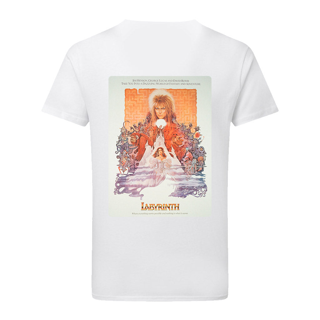 The Labyrinth Movie Poster T-Shirt Black / 2X-Large The Labyrinth Movie Poster T-Shirt Black / 2X-Large
