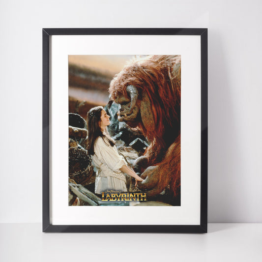 Sarah and Ludo - Labyrinth Art Print