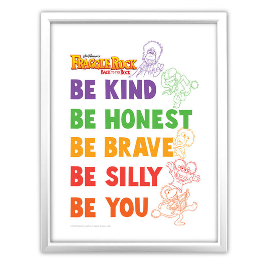 Be You Inspirational - Fraggle Rock Art Print