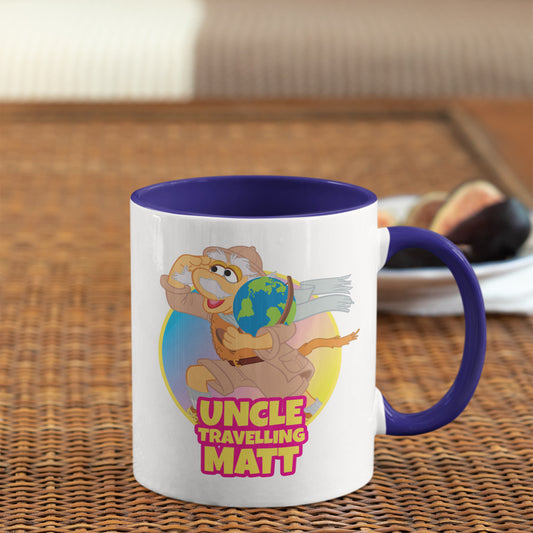 Uncle Travelling Matt - Fraggle Rock Coloured Mug