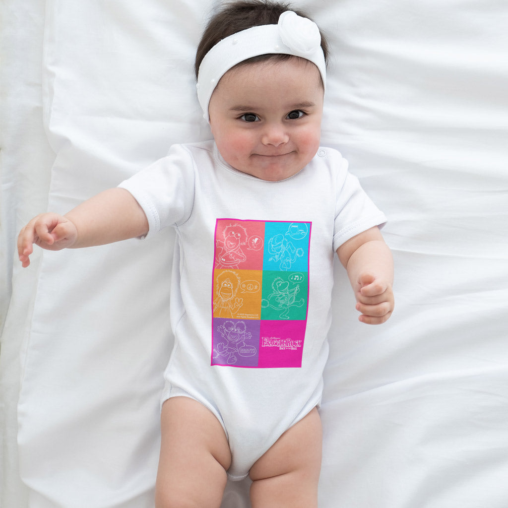 Pop Art - Fraggle Rock Baby Grow