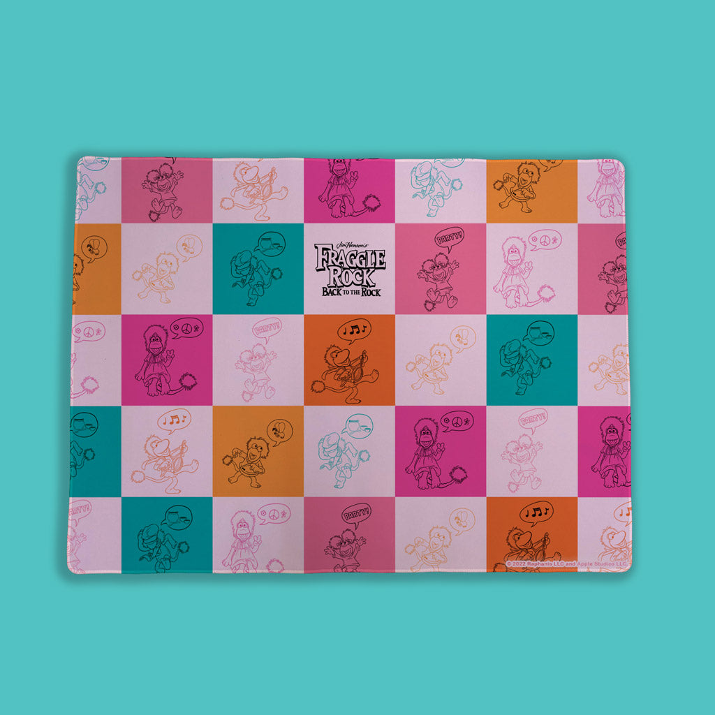 Colourful Checkered - Fraggle Rock Gamer Pad