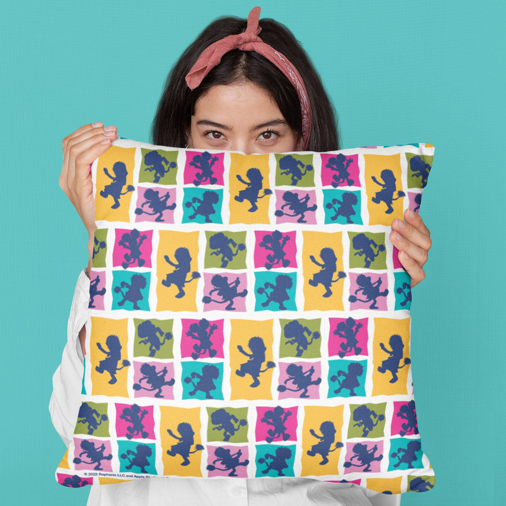 Dance Checkered - Fraggle Rock Cushion