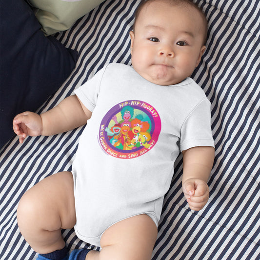 Hip-Hip-Hooray! - Fraggle Rock Baby Grow