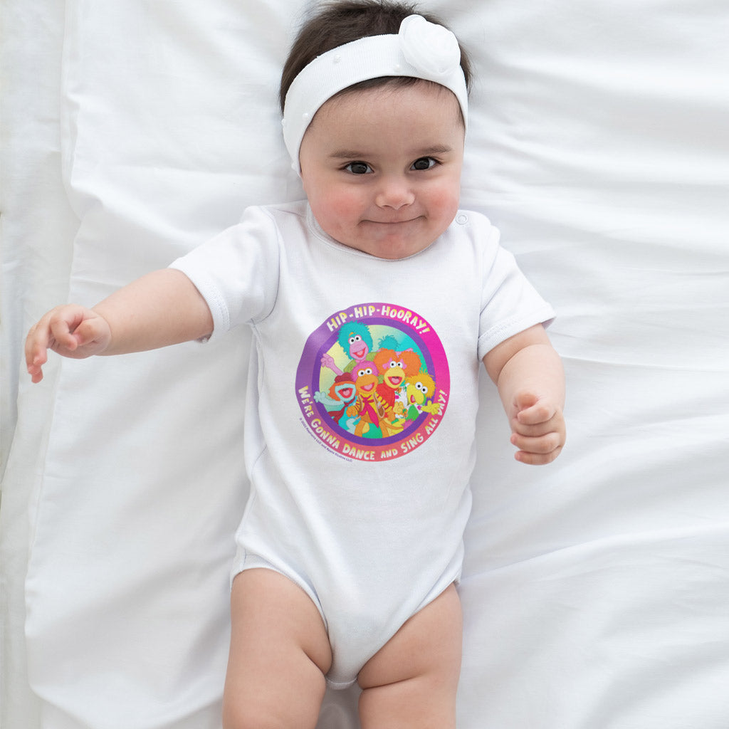Hip-Hip-Hooray! - Fraggle Rock Baby Grow