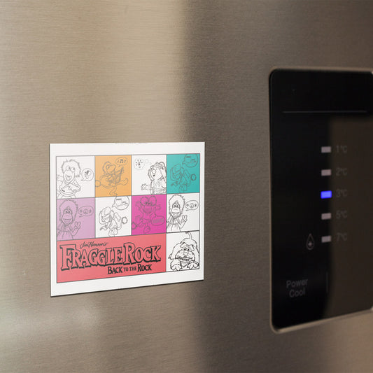 Fraggle Rock Sketches Magnet