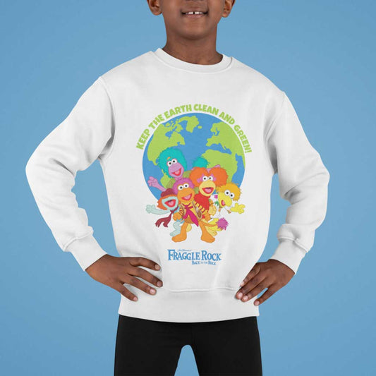 Clean and Green - Fraggle Rock Organic Sweatshirt