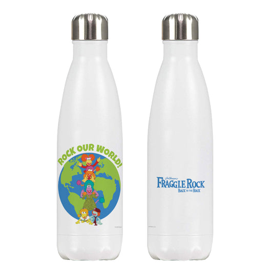 Rock Our World! - Fraggle Rock Premium Water Bottle
