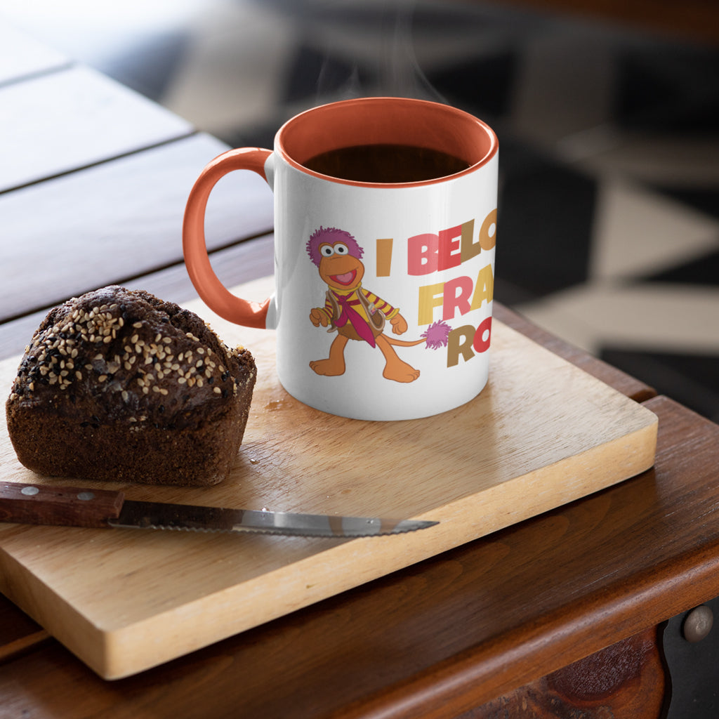 I Belong in Fraggle Rock! Coloured Mug
