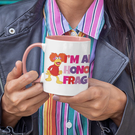 I'm an Honorary Fraggle! Coloured Mug