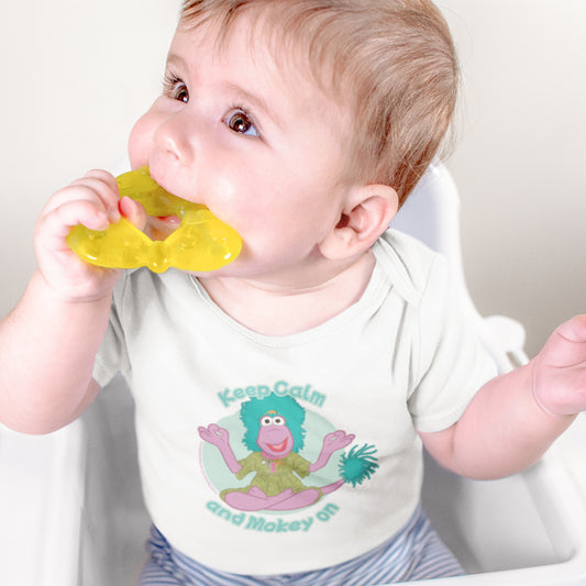 Keep Calm and Mokey on Fraggle Rock Baby Grow