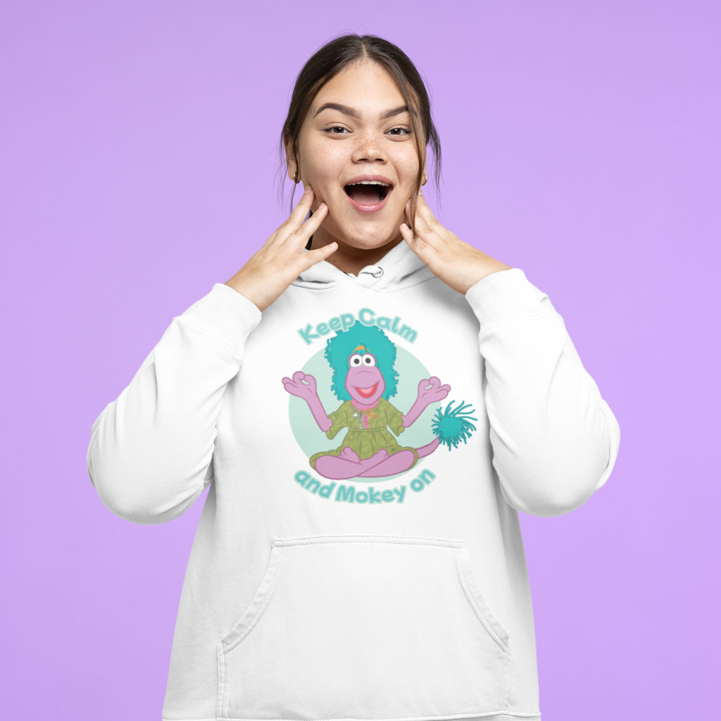 Keep Calm and Mokey on Fraggle Rock Hoodie