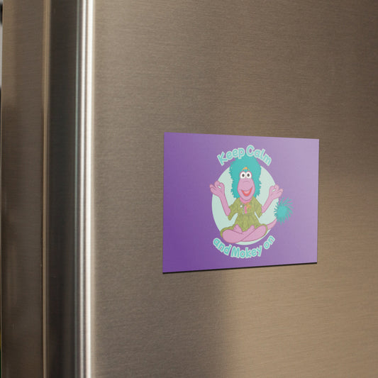 Keep Calm and Mokey on Fraggle Rock Magnet