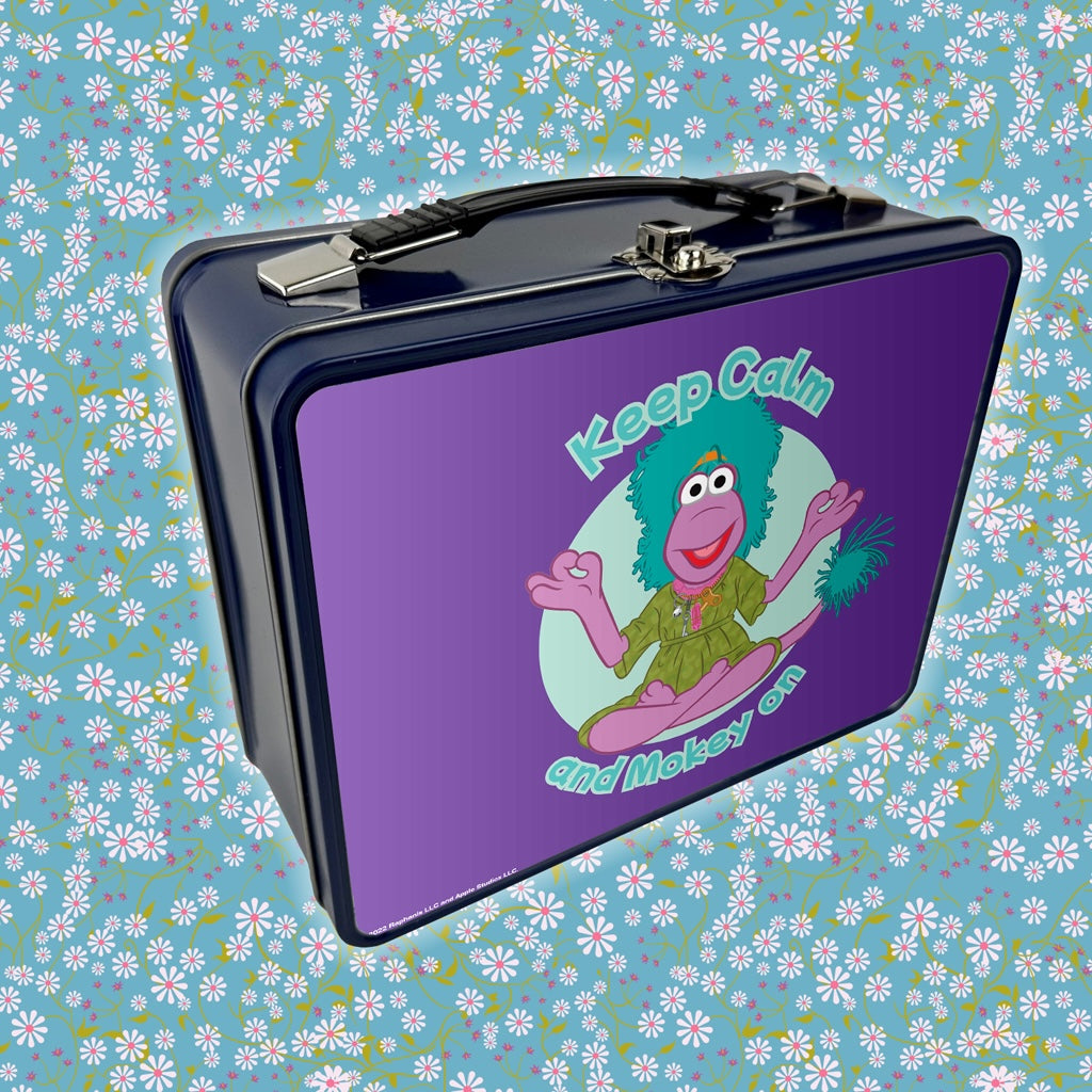Keep Calm and Mokey on Fraggle Rock Metal Lunch Box