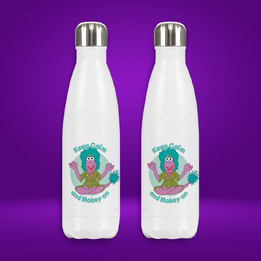 Keep Calm and Mokey on Fraggle Rock Premium Water Bottle