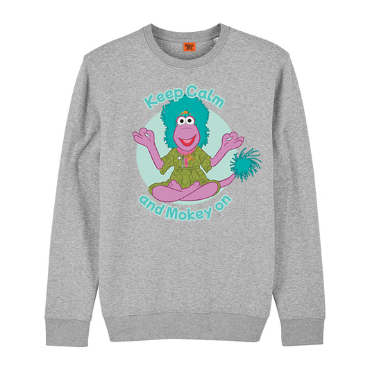 Keep Calm and Mokey on Fraggle Rock Sweatshirt