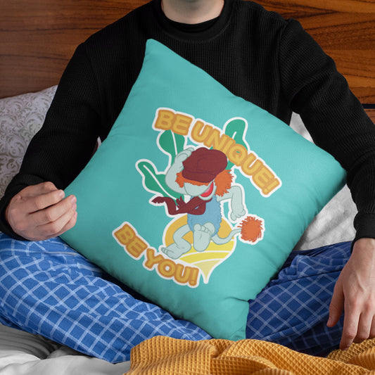Be Unique! Be You! Fraggle Rock Cushion