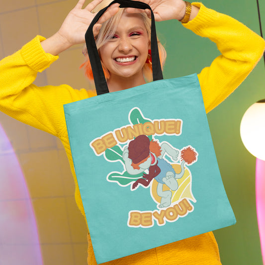 Be Unique! Be You! Fraggle Rock Tote Bag