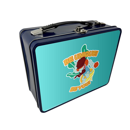 Be Unique! Be You! Fraggle Rock Metal Lunch Box