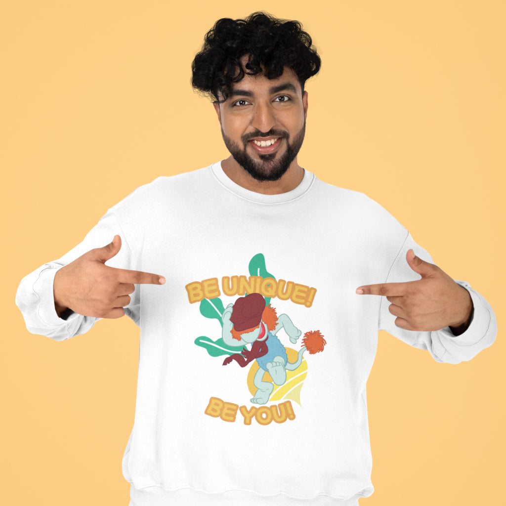 Be Unique! Be You! Fraggle Rock Sweatshirt