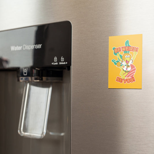 Be Weird! Be You! Fraggle Rock Magnet