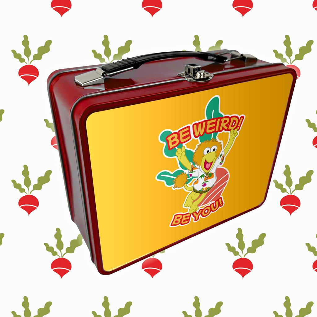 Be Weird! Be You! Fraggle Rock Metal Lunch Box