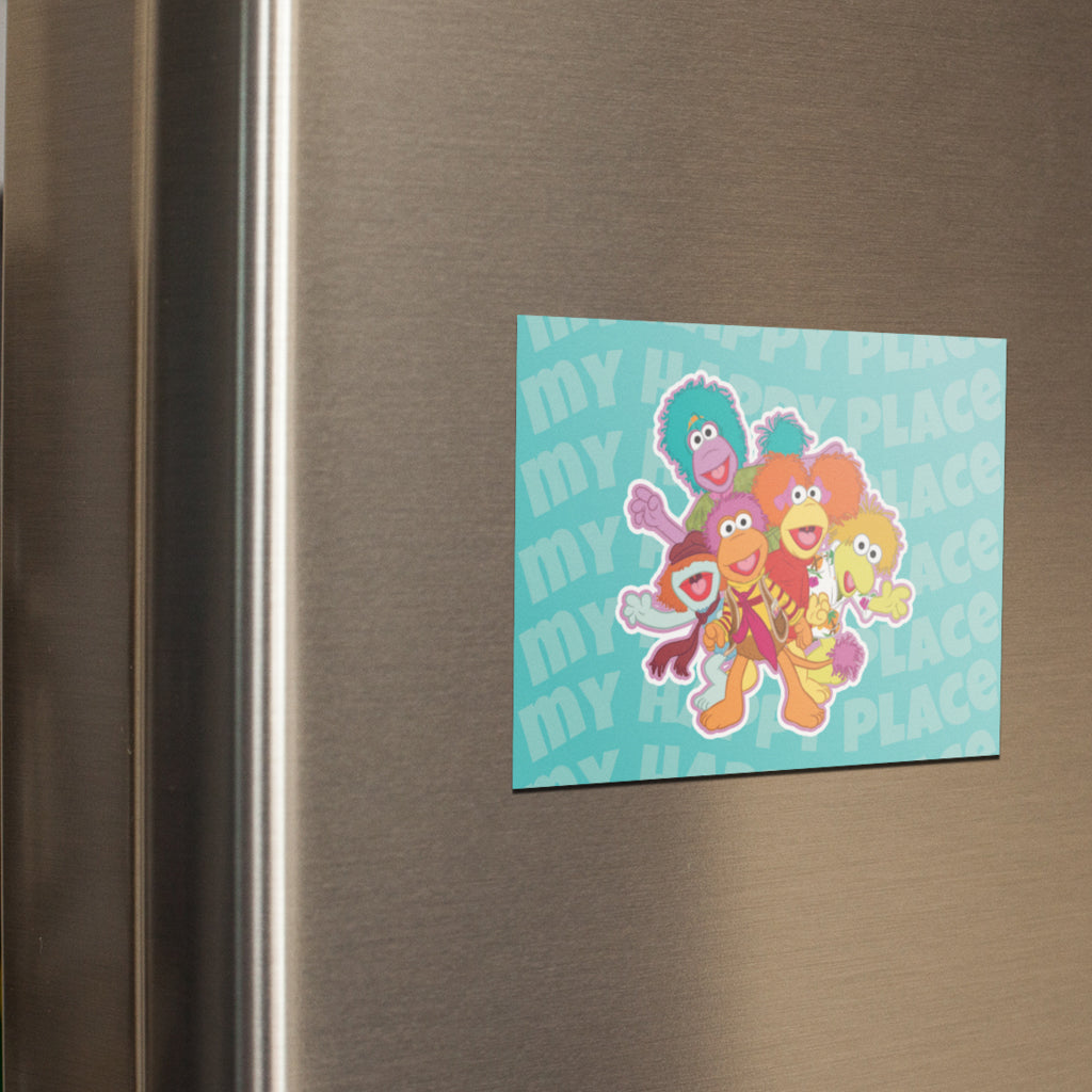 My Happy Place Fraggle Rock Magnet