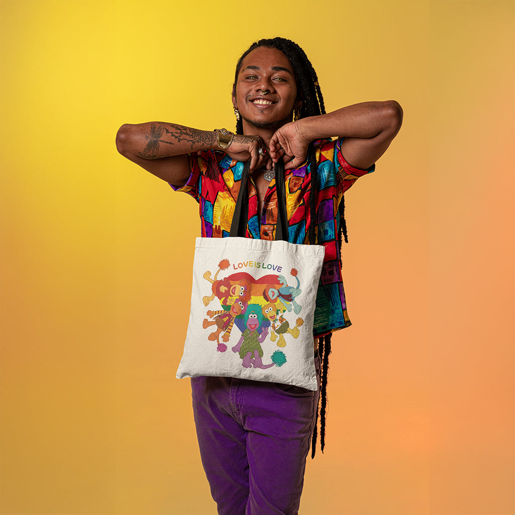 Love is Love Fraggle Rock Tote Bag