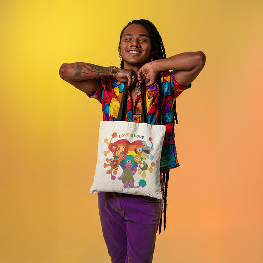 Love is Love Fraggle Rock Tote Bag
