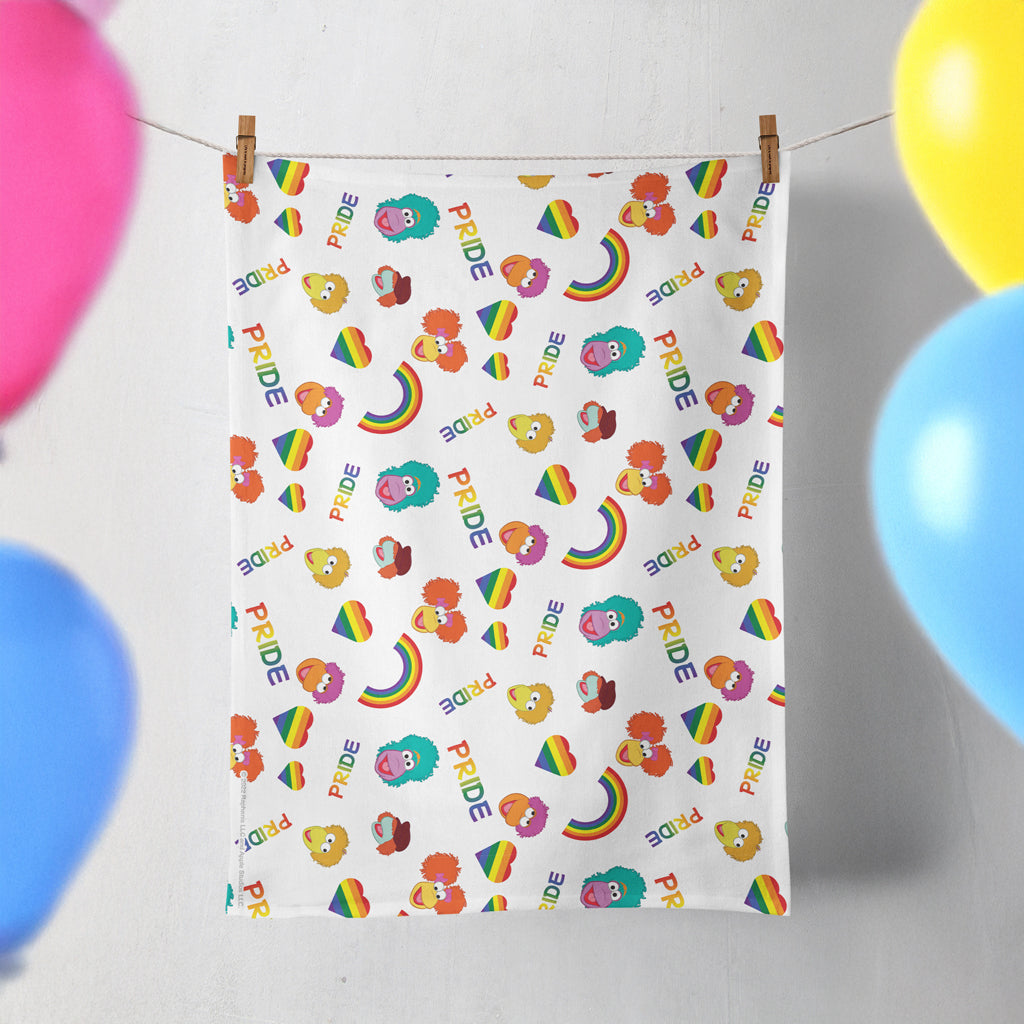 Pride Fraggle Rock Tea Towel