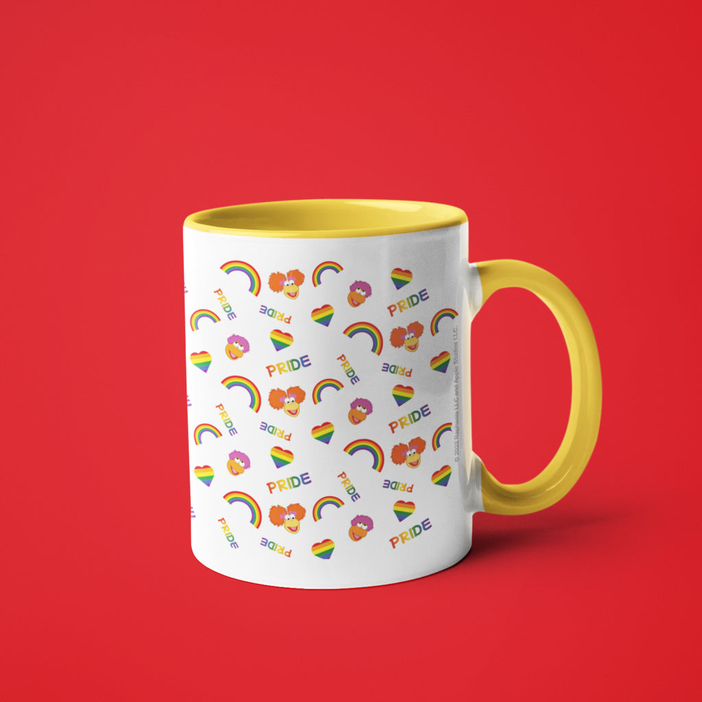 Red and Gobo Pride Coloured Mug