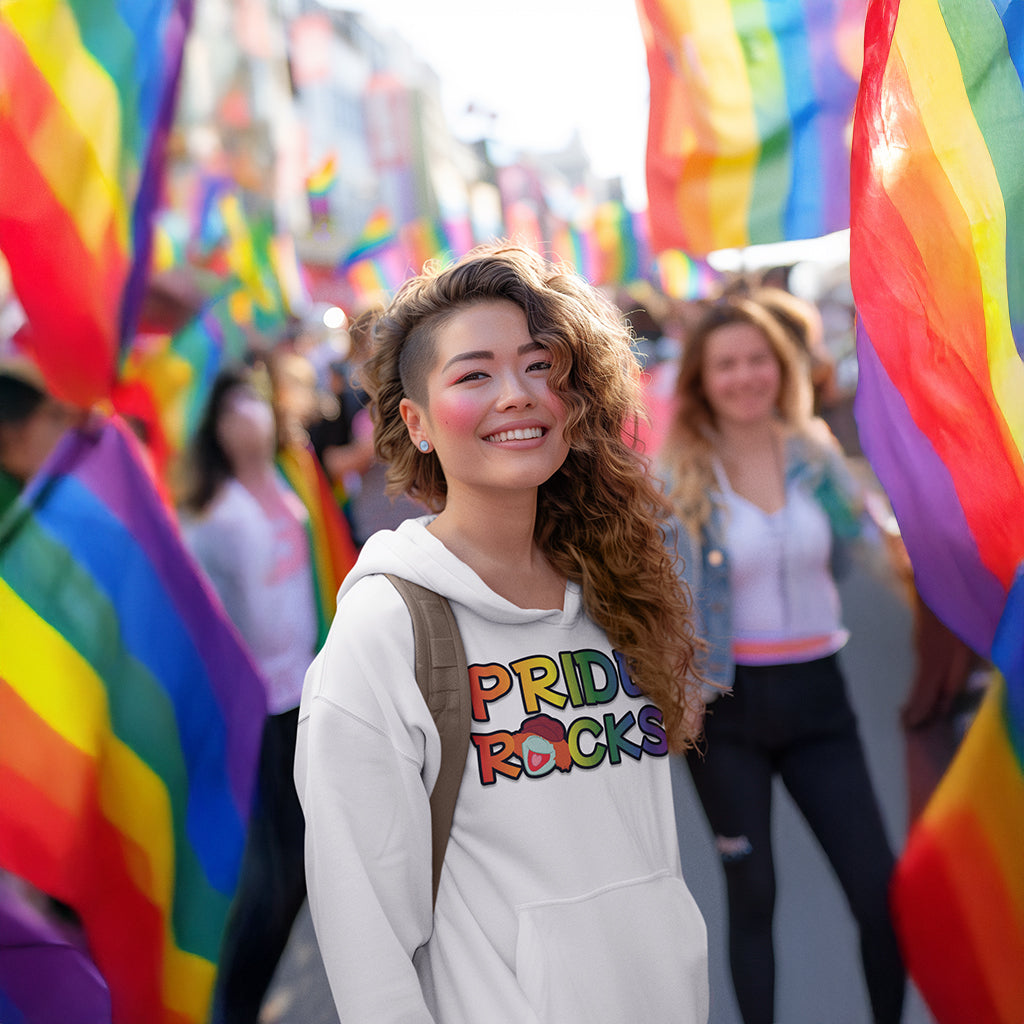 Boober Fraggle Pride Rocks Hoodie