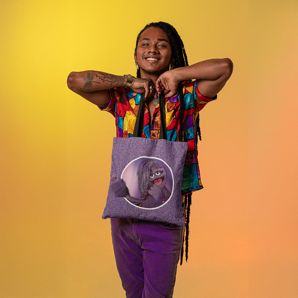 Welcome to the Glitter Globe Tote Bag