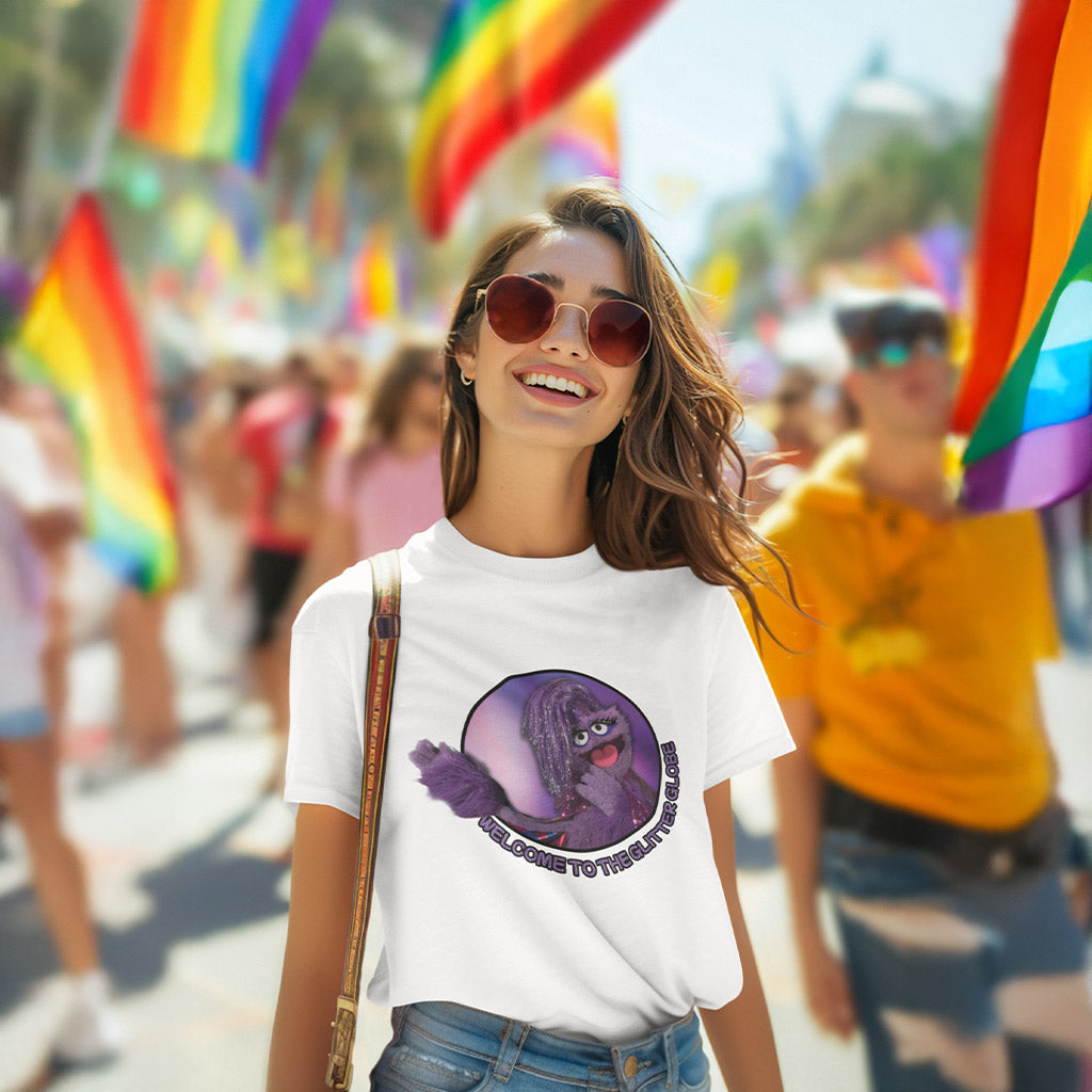 Welcome to the Glitter Globe T-Shirt