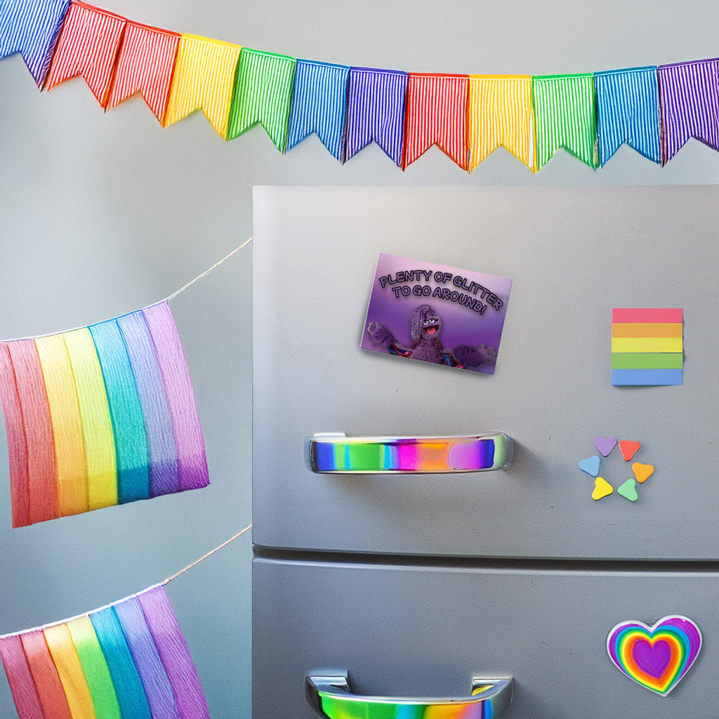 Plenty of Glitter Fraggle Rock Magnet