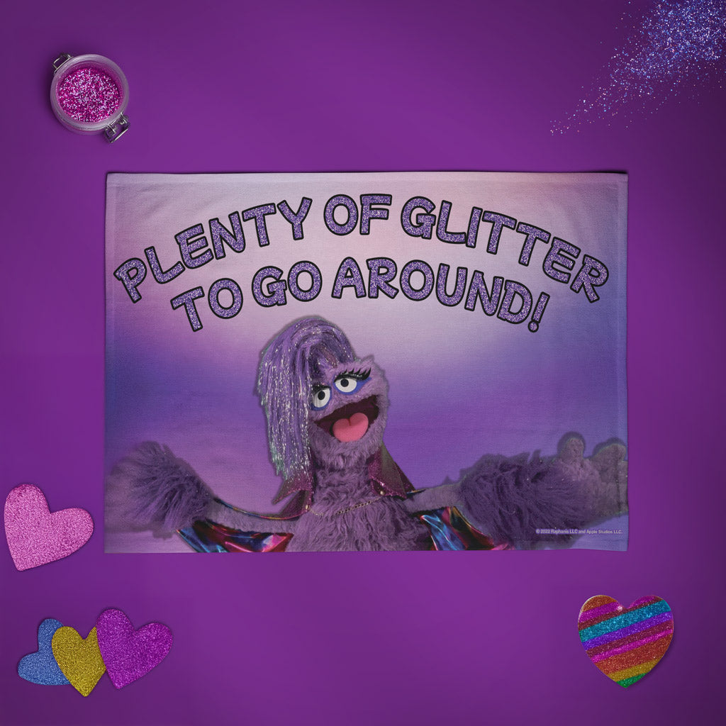 Plenty of Glitter Tea Towel