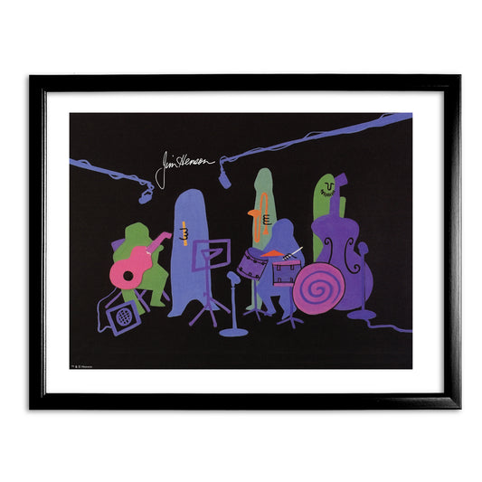 Jazz Doodles - Jim Henson's Signature Art Print
